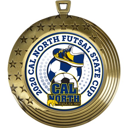 Custom Medal Insert Holder with Club, Tournament, or Team Logo
